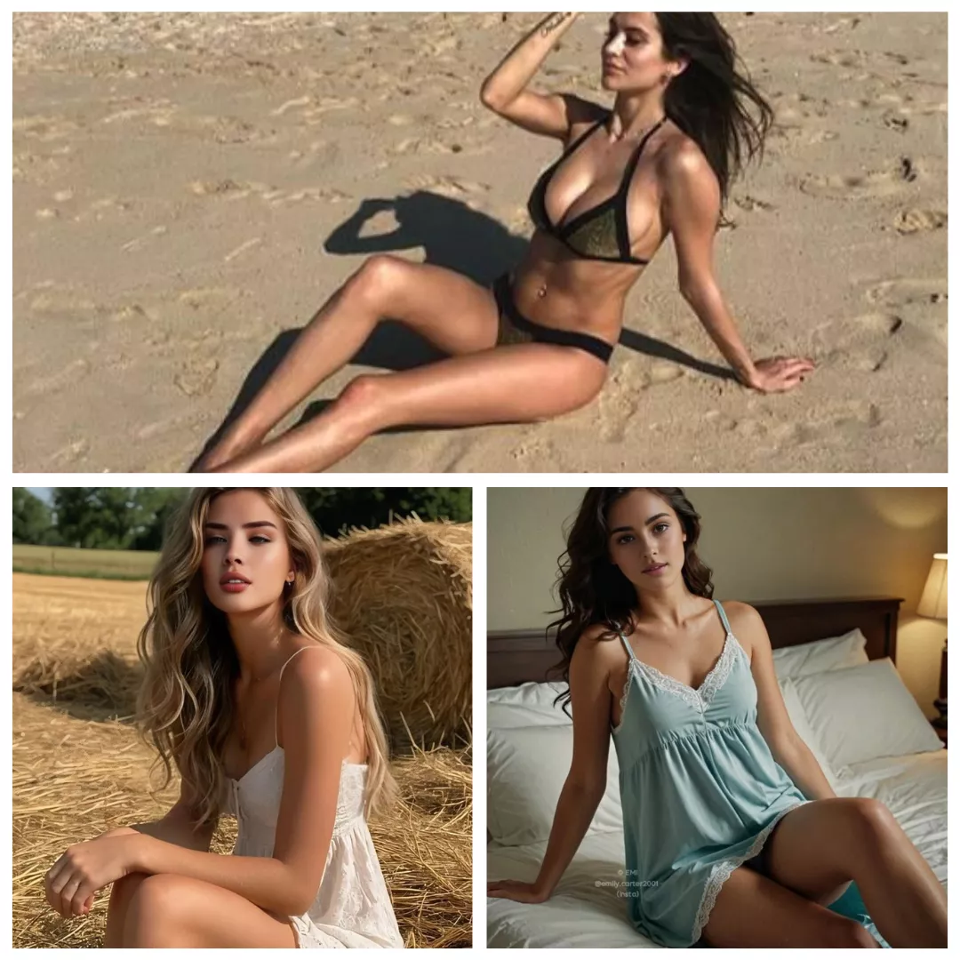 sexy woman in various complex backgrounds with clothes removed by ai clothes remover.
